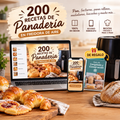 2x1 200 recetas de panaderia para air fryer + Guía de congelado y conservación